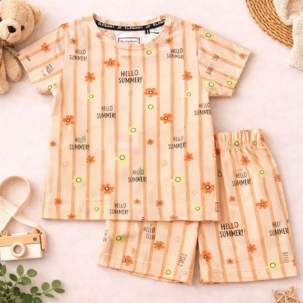 Aura_Moda_Kids_Summer_Co-ord_Set_Soft_Cotton_T-Shirt_&_Shorts_Combo