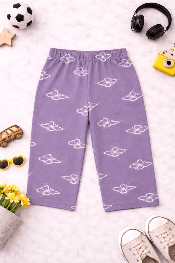 Aura_Moda_Girls_Premium_Jacquard_T-Shirt_&_Capri_Set_(3/4th)_Textured_Stylish_Outfit