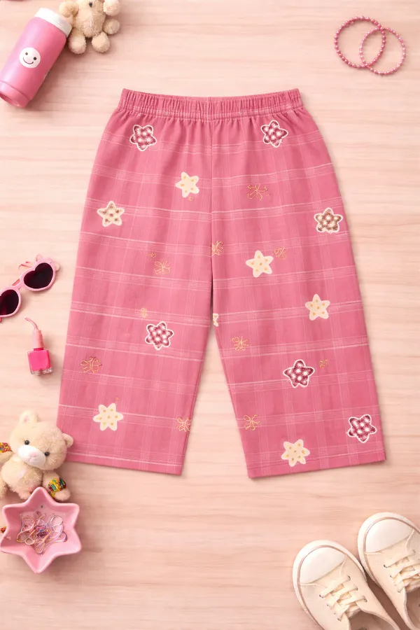 Aura_Moda_Kids_Premium_T-Shirt_&_Capri_Set_(3/4th)_Soft_&_Comfortable_Outfit