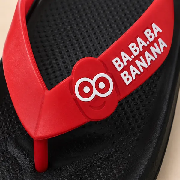 Kids_EVA_Flip_Flops_Slippers_|_Lightweight_Soft_Cushioned_Anti-Slip_Casual_Beach_Thong_Sandals_|_Black_&_Red_|_Boys_&_Girls