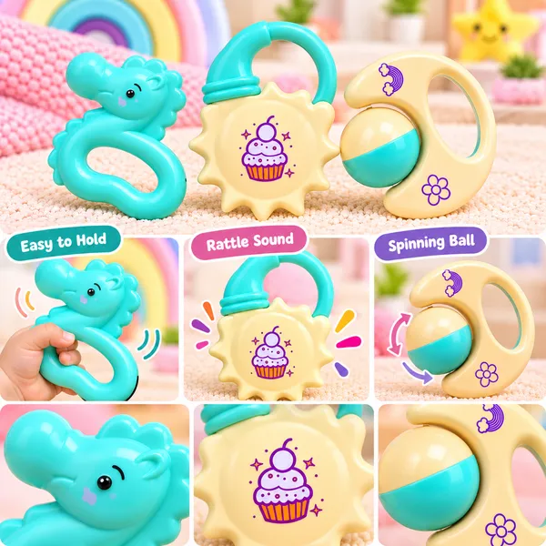 BABY_MUSICAL_RATTLE_TOY_3_PC_SET_-_ELEPHANT,_SUN_&_SPINNING_BALL