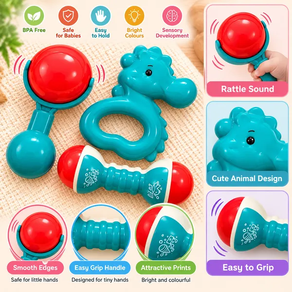 BABY_RATTLE_TOY_3_PC_SET_-_HIPPO,_MARACA_&_BALL_RATTLES