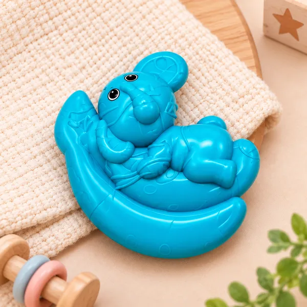 BABY_RATTLE_TOY_4_PC_SET_-_ELEPHANT_&_MONKEY_ANIMAL_RATTLES