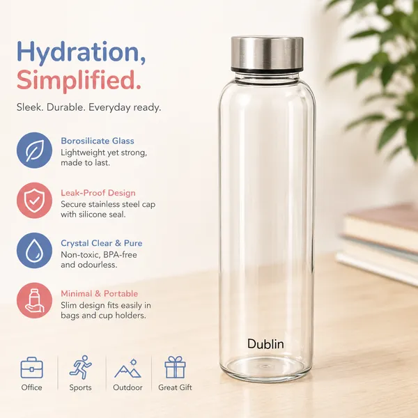 Dubblin_Premium_Borosilicate_Glass_Water_Bottle