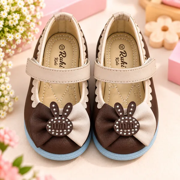 BROWN_RABBIT_BOW_GIRLS_PARTY_SHOES