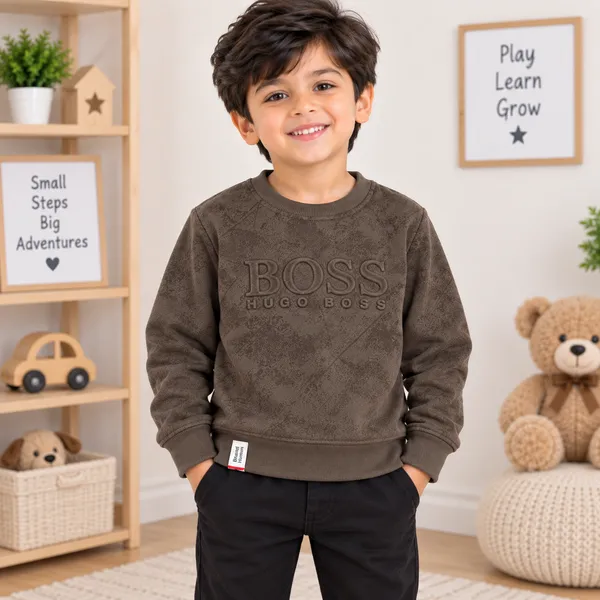 Brand_Human_Kids_Boss_Graphic_Textured_Full_Sleeve_Sweatshirt