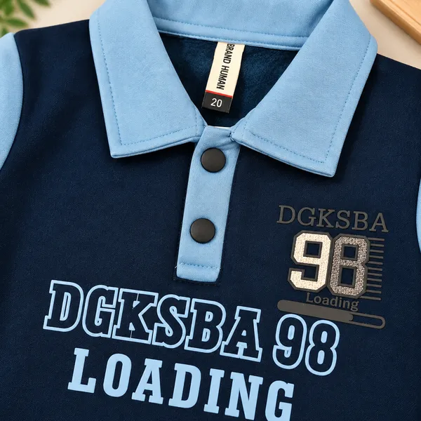 Brand_Human_Kids_Printed_Polo_Neck_Sweatshirt