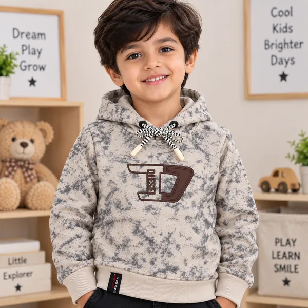 Brand_Human_Kids_Unisex_Marble_Print_Graphic_Hooded_Sweatshirt