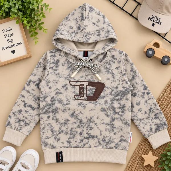 Brand_Human_Kids_Unisex_Marble_Print_Graphic_Hooded_Sweatshirt