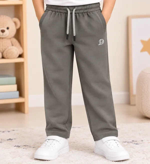 DC_Kids_Solid_Casual_Track_Pants_with_Drawstring