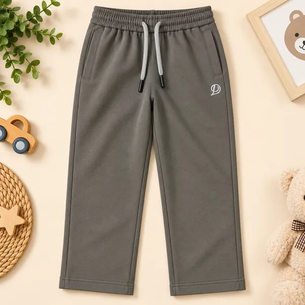 DC_Kids_Solid_Casual_Track_Pants_with_Drawstring