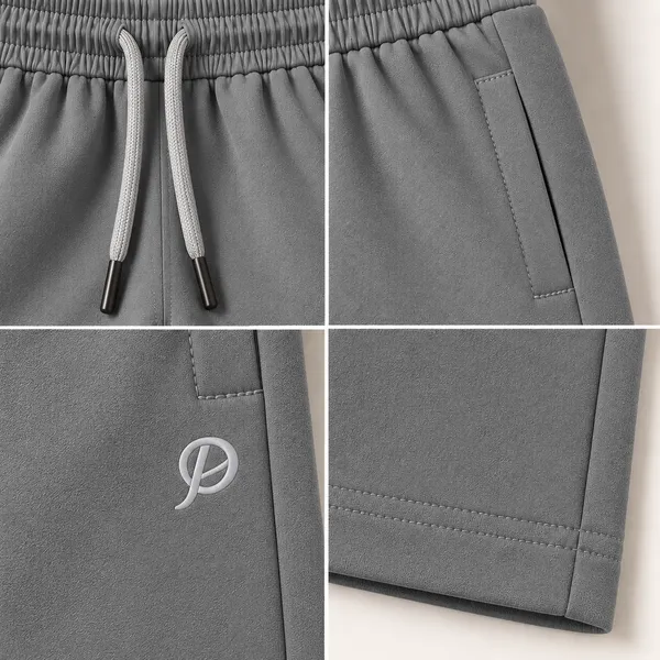 DC_Kids_Solid_Casual_Track_Pants_with_Drawstring