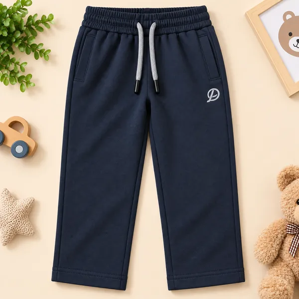 DC_Kids_Solid_Casual_Track_Pants_with_Drawstring