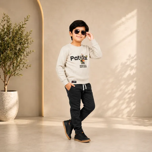 BUMBLEBEE_CEMENT_GRAPHIC_PRINT_SWEATSHIRT_WITH_BLACK_JOGGER_PANT
