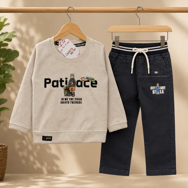 BUMBLEBEE_CEMENT_GRAPHIC_PRINT_SWEATSHIRT_WITH_BLACK_JOGGER_PANT