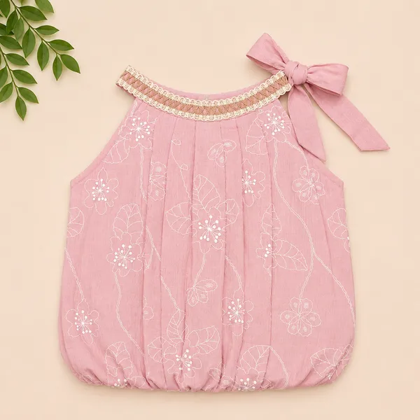 Rich_Rang_Girls_Floral_Print_One-Shoulder_Top_&_Palazzo_Co-Ord_Set