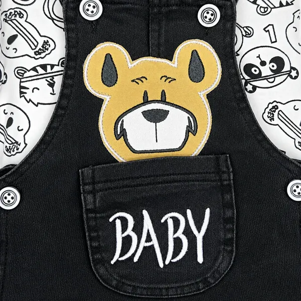 BUMBLEBEE_DENIM_BEAR_POCKET_DUNGAREE_OUTFIT_2-PIECE_SET
