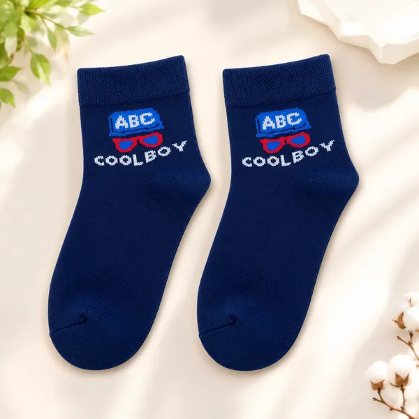 Kids_Assorted_Ankle_Socks_Pack_of_6_|_Soft_&_Breathable_Cotton_Blend_|_Everyday_Casual_Socks_|_Random_Design_(6_Pairs)