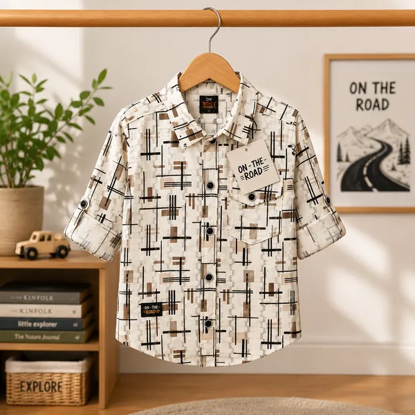 WITTY_BOYZ_Boys_STYLISH_PRINTED_SHIRT_&_PANT_SET__NORTH_FACE_EDITION