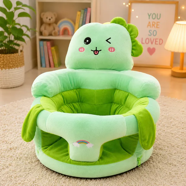 Cute_Plush_Baby_Support_Sofa_Seat_|_Soft_Toddler_Learning_Chair_|_Comfortable_Floor_Sitting_Seat_for_Infants_(Green)