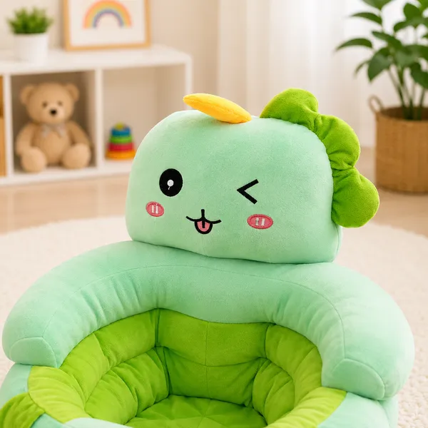 Cute_Plush_Baby_Support_Sofa_Seat_|_Soft_Toddler_Learning_Chair_|_Comfortable_Floor_Sitting_Seat_for_Infants_(Green)