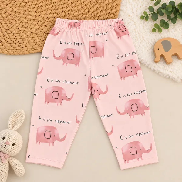 First_Smile_Baby_Unisex_Elephant_Print_Cotton_Night_Suit_Set