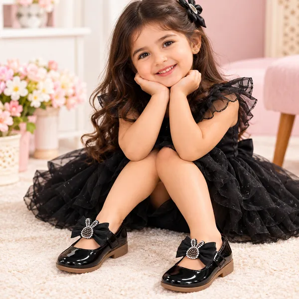 GIRLS_BLACK_GLOSSY_PARTY_WEAR_SHOES_WITH_BOW_&_RHINESTONE_DETAILING