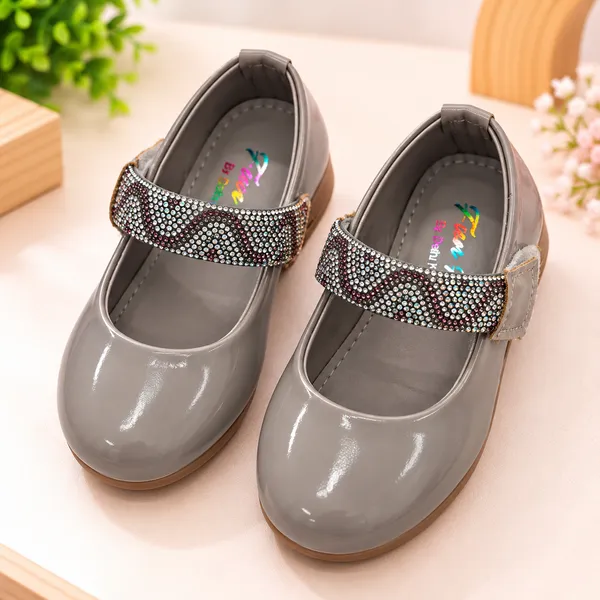 GIRLS_GREY_GLOSSY_PARTY_WEAR_SHOES_WITH_RHINESTONE_STRAP