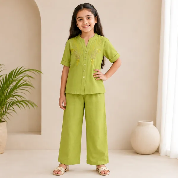 Rich_Rang_Girls_Embroidered_Cotton_Co-Ord_Set_with_Straight_Pants