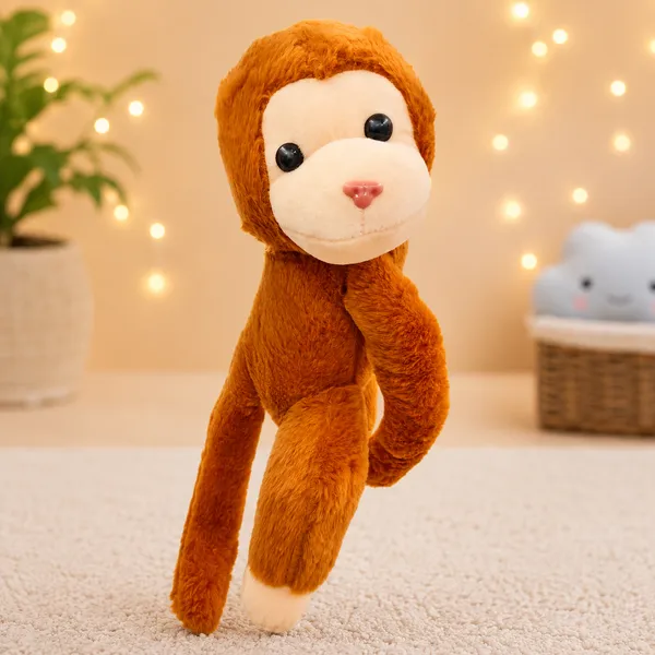 Light_Brown_Plush_Monkey_Soft_Toy_for_Kids__|_Ultra_Soft_Huggable_Baby_Safe_Plush_Doll_|_Gift_for_Boys_&_Girls
