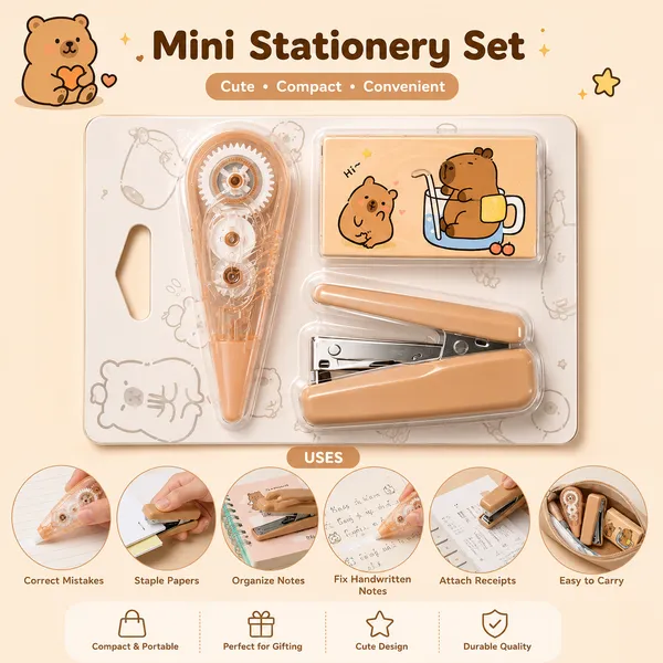 Cute_Bear_Mini_Stationery_Set