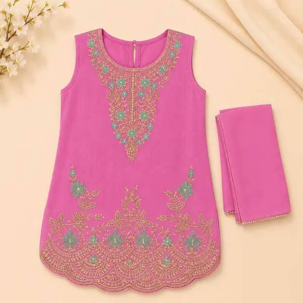 Girls_Embroidered_Kurti_with_Sharara_&_Dupatta_Ethnic_Suit_Set