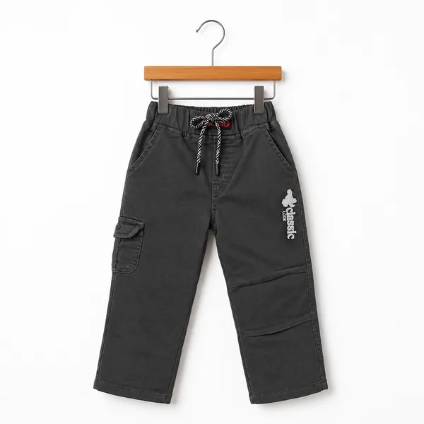 GUFFKID_GREY_LEAF_PRINT_SHIRT_&_GREY_PANT_SET