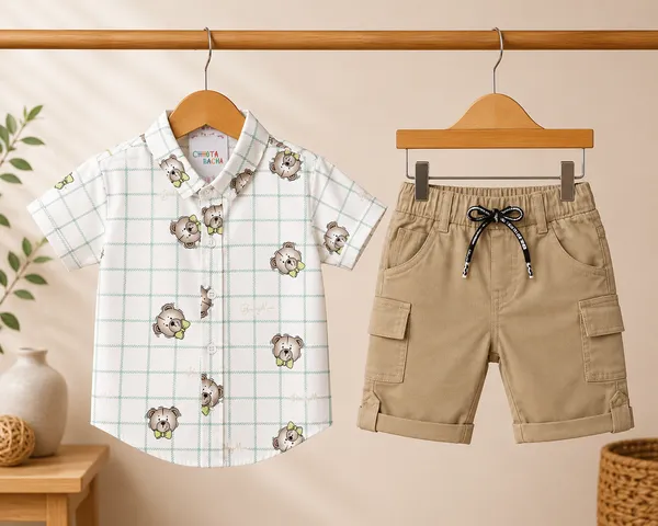 LUCKY_BOY_STYLISH_TEDDY_BEAR_PRINTED_BABY_BOYS_SHIRT_&_SHORTS_SET