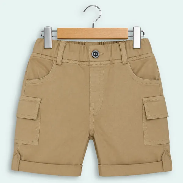 LUCKY_BOY_STYLISH_TEDDY_BEAR_PRINTED_BABY_BOYS_SHIRT_&_SHORTS_SET