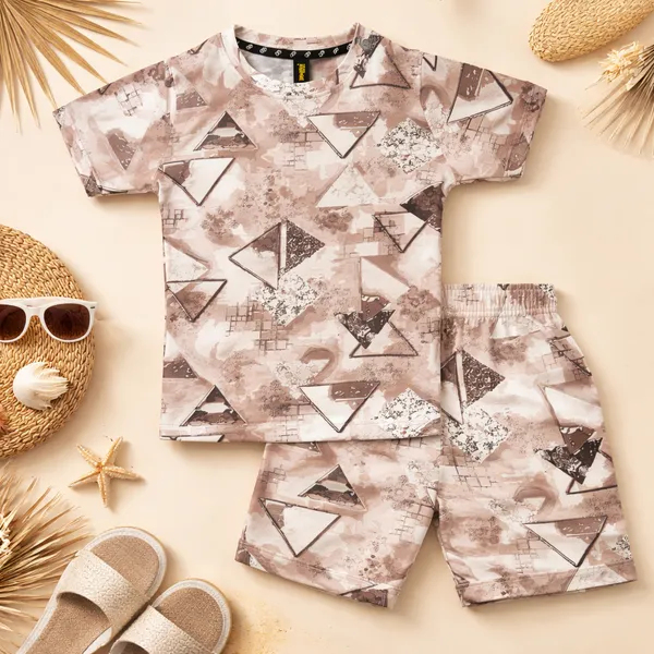 DOLPHIN_TRENDY_PRINTED_KIDS_CO-ORD_SET_(T-SHIRT_&_SHORTS_COMBO)_�_ABSTRACT_SUMMER_COLLECTION