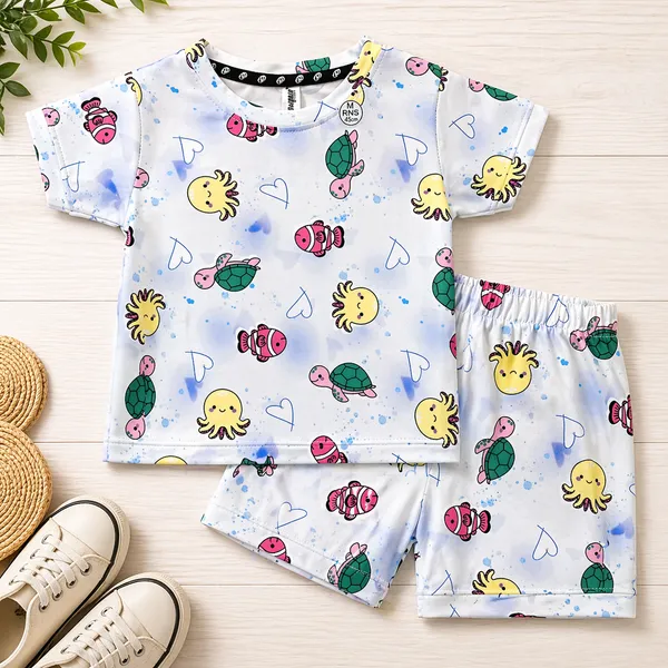 DOLPHIN_CUTE_CARTOON_PRINTED_KIDS_CO-ORD_SET_(T-SHIRT_&_SHORTS_COMBO)_�_FUN_SUMMER_COLLECTION