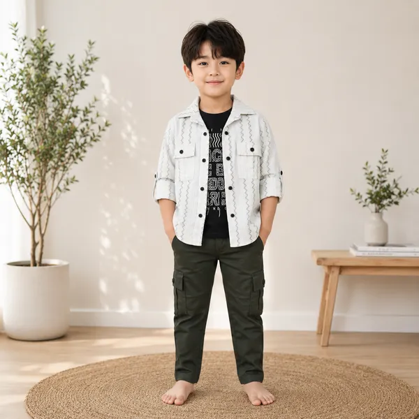 ZOORA_ZIGZAG_CARGO_SHIRT_&_INNER_TEE_|_3-PIECE_STYLISH_SET_FOR_BOYS