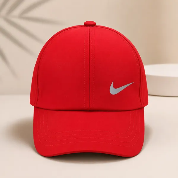 Kids_Nike_Style_Sports_Baseball_Cap_for_Boys_&_Girls_|_Adjustable_Cotton_Summer_Sun_Cap_|_Red