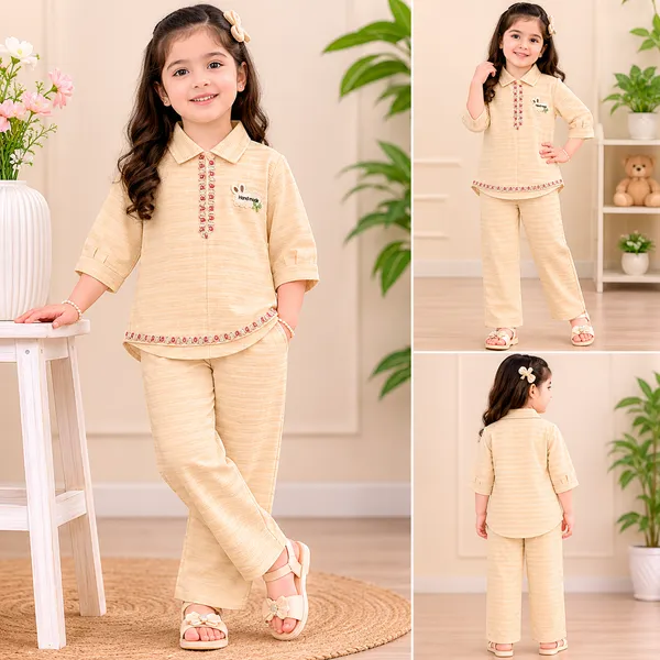 Rich_Rang_Girls_Collared_Linen_Look_Co-Ord_Set_with_Palazzo_Pants