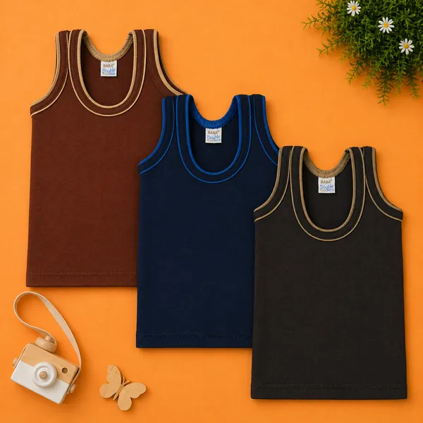 BABA_DOUBLE_FOLD_KIDS_SLEEVELESS_COTTON_VEST_/_BANYAN_MULTICOLOR_PACK_PACK_OF_3