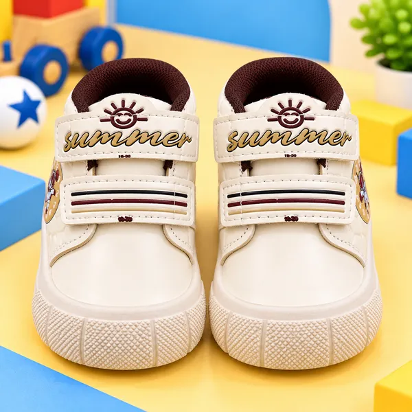 KIDS_CREAM_VELCRO_CASUAL_SHOES