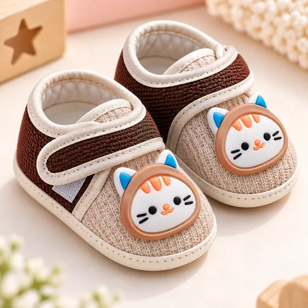 KIDS_CUTE_CAT_DESIGN_SOFT_BABY_BOOTIES