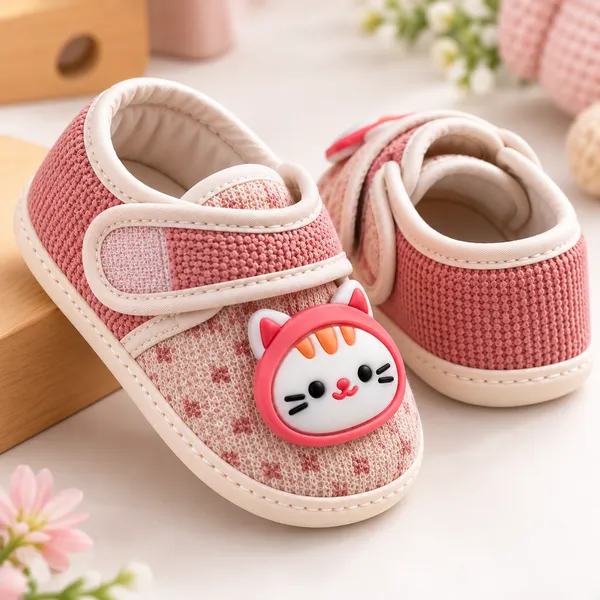 KIDS_CUTE_CAT_DESIGN_SOFT_BABY_BOOTIES