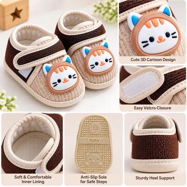 KIDS_CUTE_CAT_DESIGN_SOFT_BABY_BOOTIES