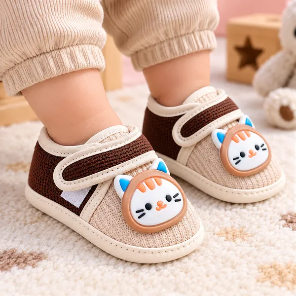 KIDS_CUTE_CAT_DESIGN_SOFT_BABY_BOOTIES