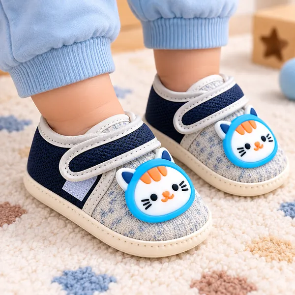 KIDS_CUTE_CAT_DESIGN_SOFT_BABY_BOOTIES