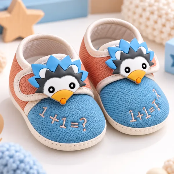 KIDS_CUTE_HEDGEHOG_DESIGN_SOFT_BABY_BOOTIES