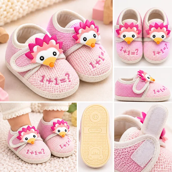 KIDS_CUTE_HEDGEHOG_DESIGN_SOFT_BABY_BOOTIES
