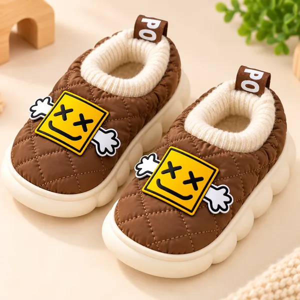 KIDS_QUILTED_WINTER_SHOES_WITH_SMILEY_PATCH